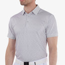 Galvin Green Melvin Polo Shirt - Cool Grey/White