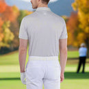 Galvin Green Melvin Polo Shirt - Cool Grey/White