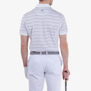 Galvin Green Merlin Polo Shirt - White/Cool Grey