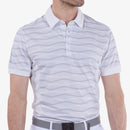 Galvin Green Merlin Polo Shirt - White/Cool Grey