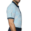 Galvin Green Merry Polo Shirt - Crystal Blue/Navy