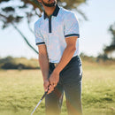 Galvin Green Merry Polo Shirt - Crystal Blue/Navy
