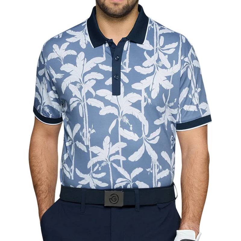 Galvin Green Merry Polo Shirt - Moonlight Blue/Navy