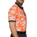Galvin Green Merry Polo Shirt - Orange/Black
