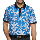 Galvin Green Merry Polo Shirt - Royal Blue/Black