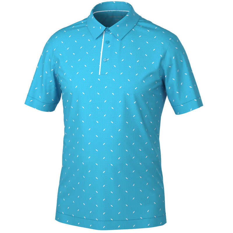 Galvin Green Miklos Polo Shirt - Aqua