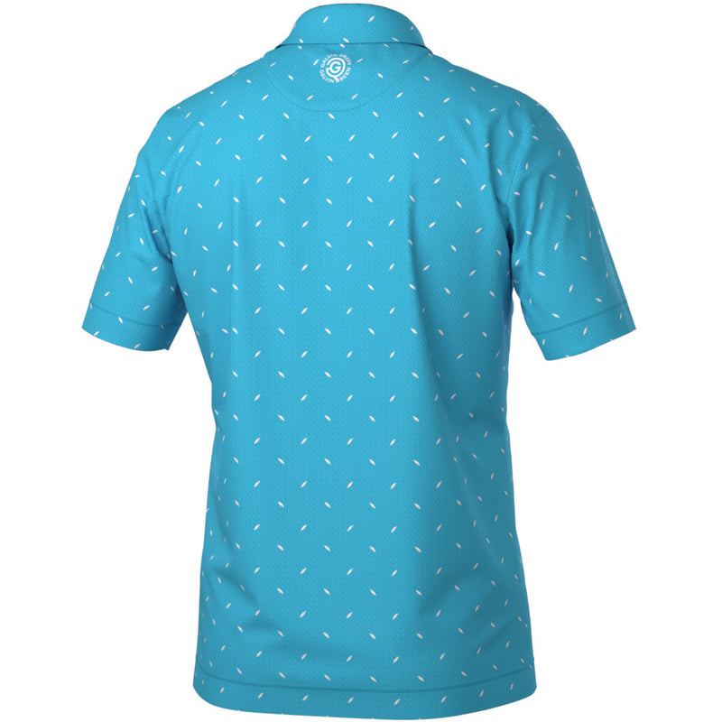 Galvin Green Miklos Polo Shirt - Aqua