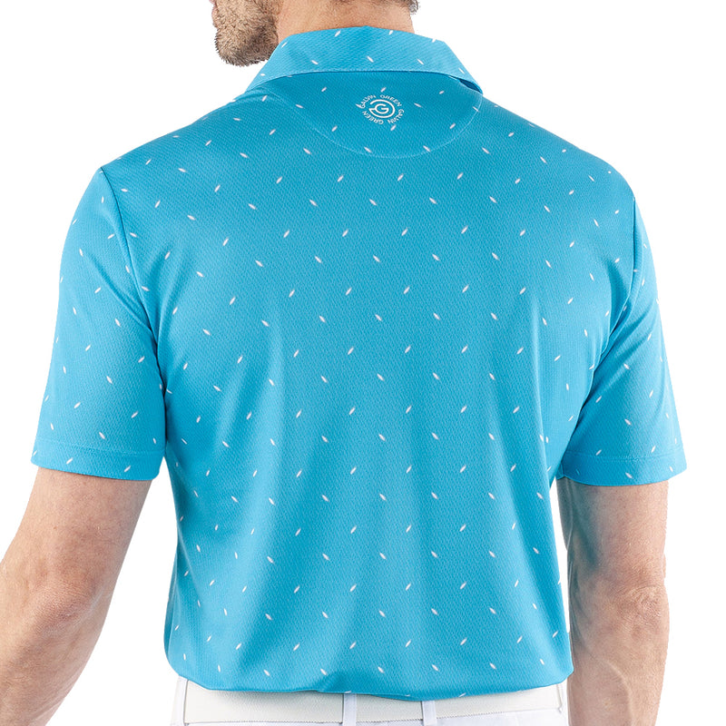 Galvin Green Miklos Polo Shirt - Aqua