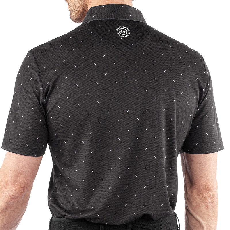 Galvin Green Miklos Polo Shirt - Black