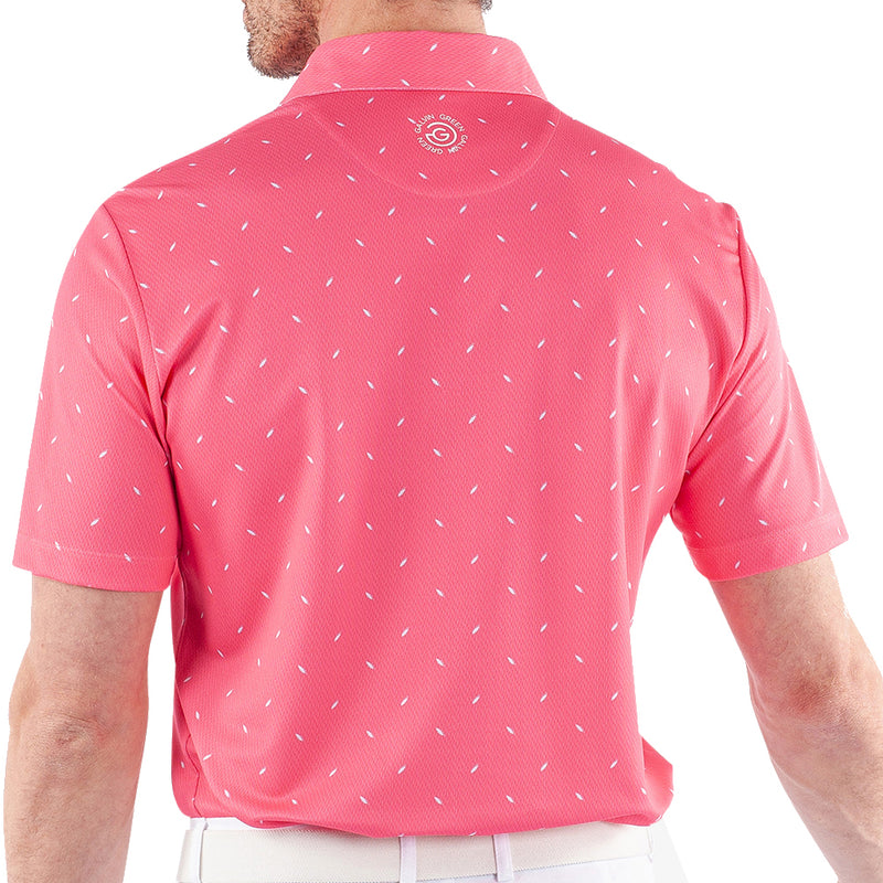 Galvin Green Miklos Polo Shirt - Camelia Rose