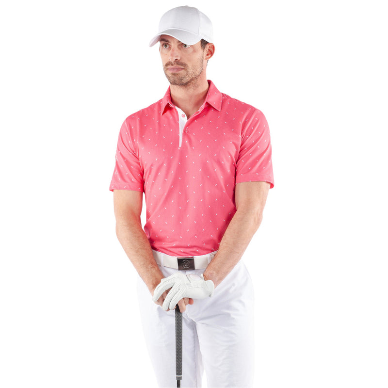 Galvin Green Miklos Polo Shirt - Camelia Rose