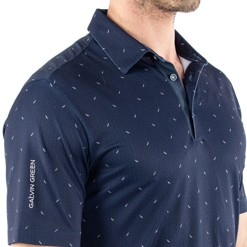 Galvin Green Miklos Polo Shirt - Navy