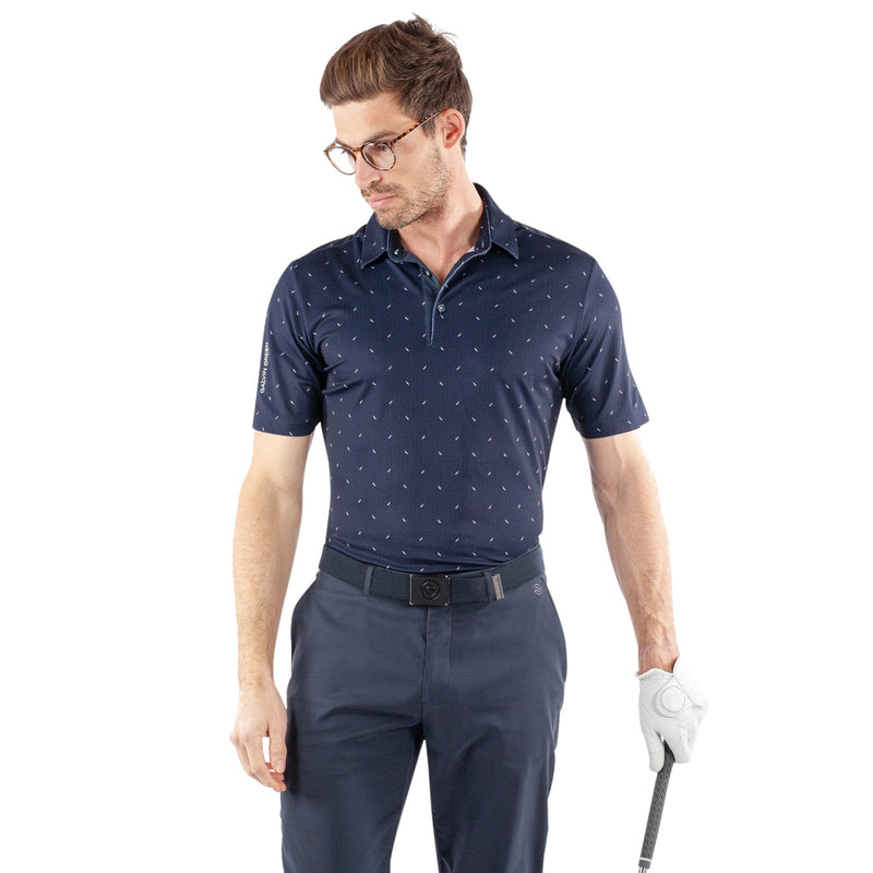 Galvin Green Miklos Polo Shirt - Navy