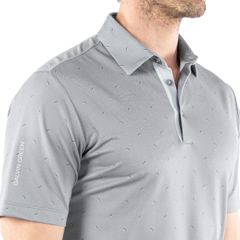 Galvin Green Miklos Polo Shirt - Sharkskin