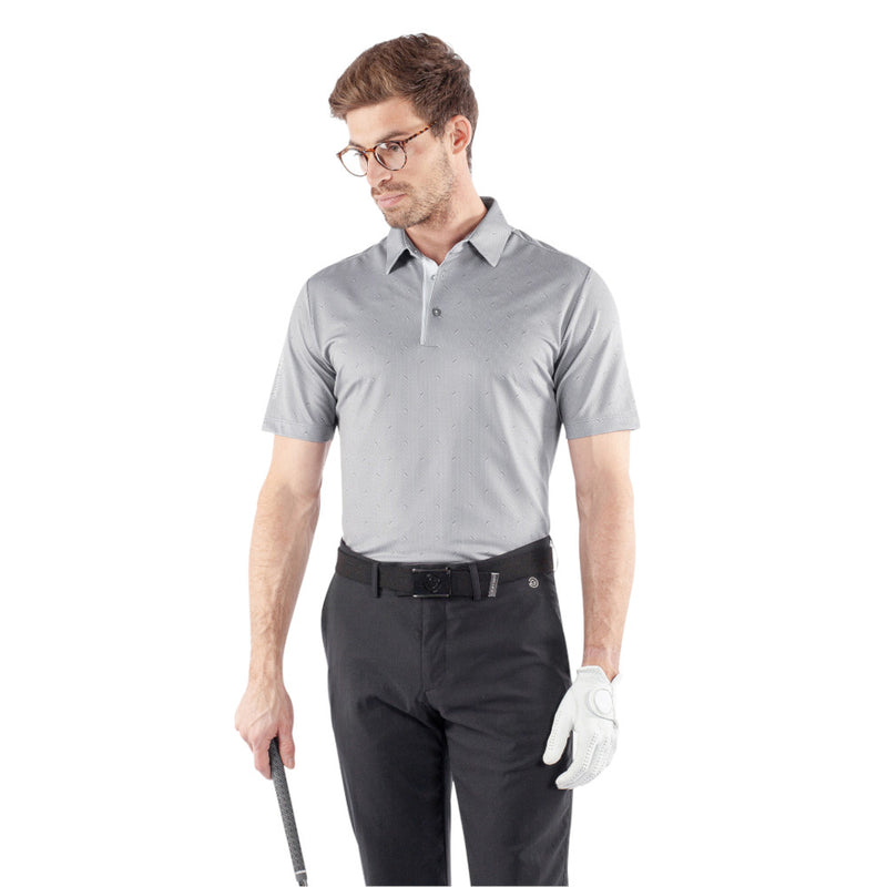 Galvin Green Miklos Polo Shirt - Sharkskin