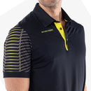 Galvin Green Milion Polo Shirt - Black/Sunny Lime