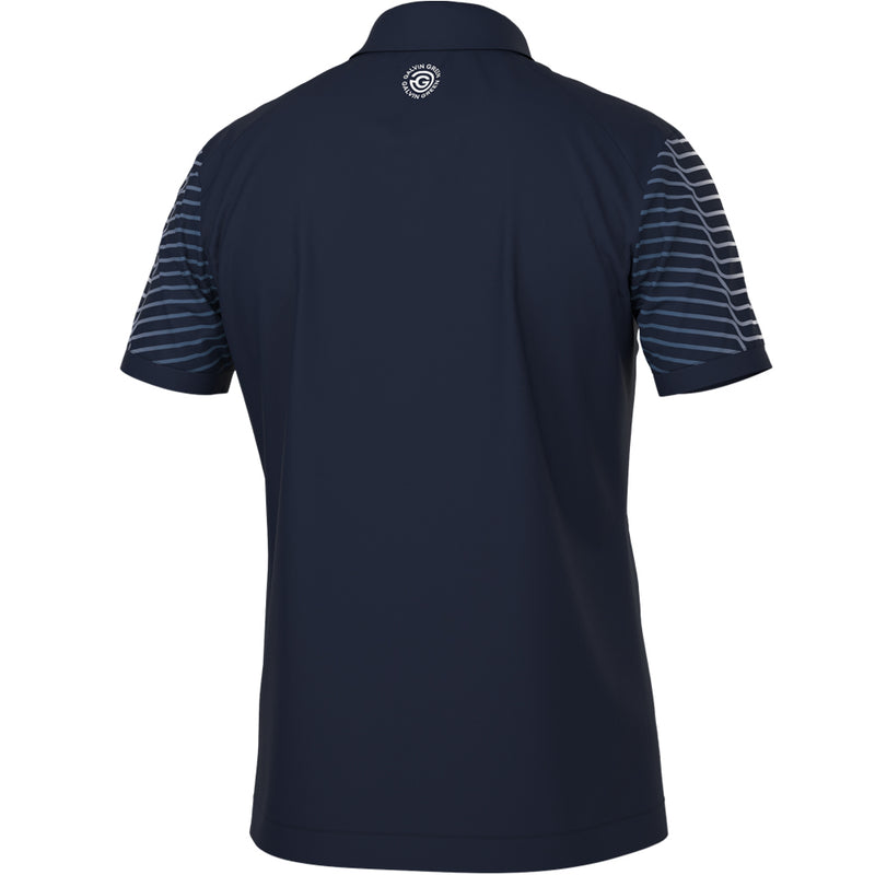 Galvin Green Milion Polo Shirt - Navy/White