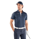 Galvin Green Milion Polo Shirt - Navy/White