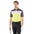Galvin Green Mirca Ventil8+ Polo Shirt - Sunny Lime/White/Black