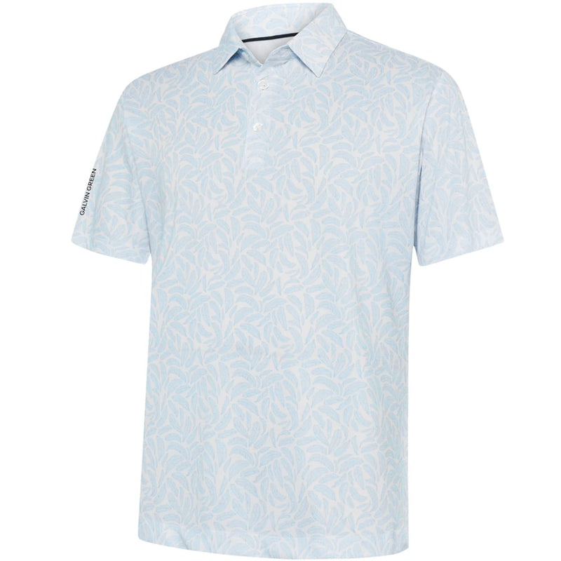 Galvin Green Muir Polo Shirt - Crystal Blue