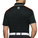 Galvin Green Mulligan Polo Shirt - Black/White/Orange