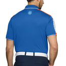 Galvin Green Mulligan Polo Shirt - Royal Blue/White/Orange