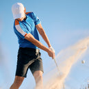 Galvin Green Mulligan Polo Shirt - Royal Blue/White/Orange