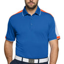 Galvin Green Mulligan Polo Shirt - Royal Blue/White/Orange