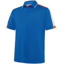 Galvin Green Mulligan Polo Shirt - Royal Blue/White/Orange