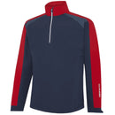 Galvin Green Adam 1/4 Zip Waterproof Jacket - Navy/Red
