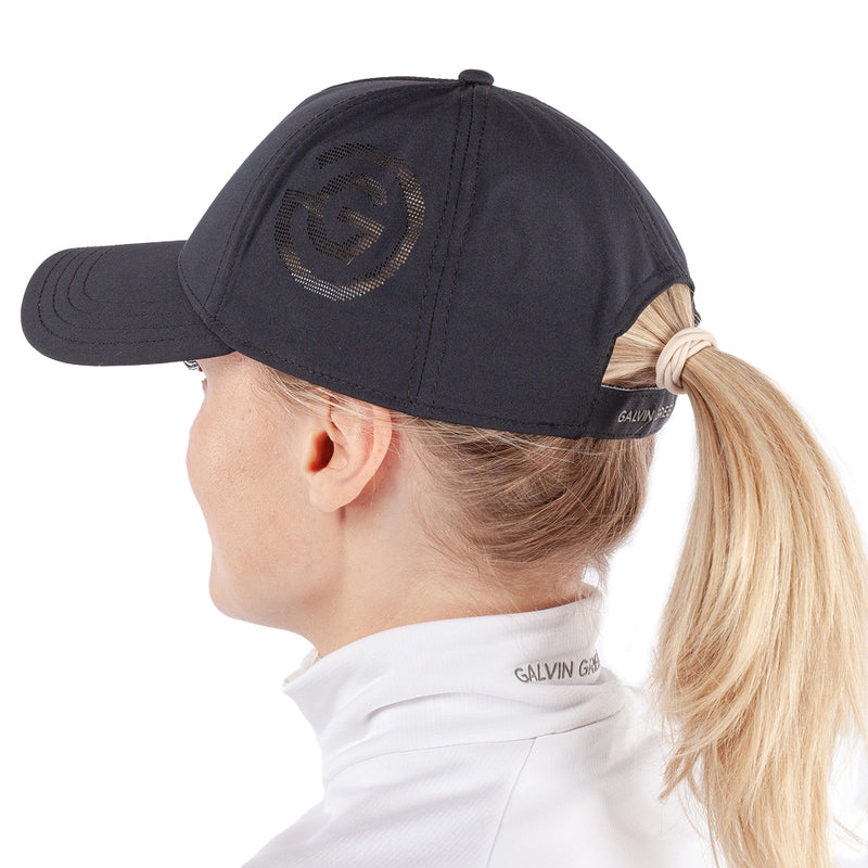 Galvin Green Sanford Lightweight Solid Cap - Black