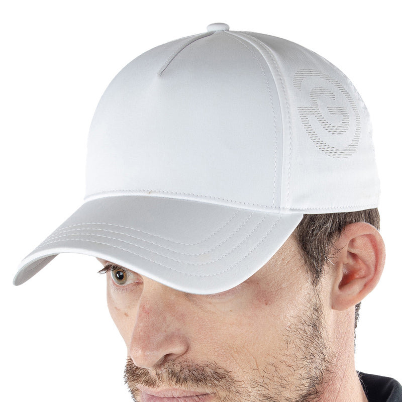Galvin Green Sanford Lightweight Solid Cap - White