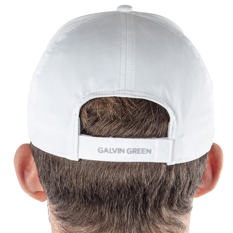Galvin Green Sanford Lightweight Solid Cap - White