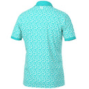 Galvin Green Melvin Polo Shirt - Atlantis Green/White