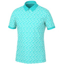Galvin Green Melvin Polo Shirt - Atlantis Green/White