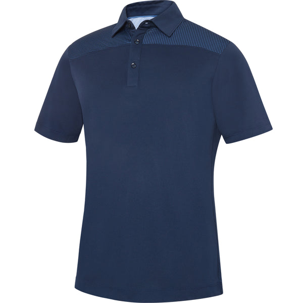 Galvin Green Miran Polo Shirt - Navy/Moonlight Blue