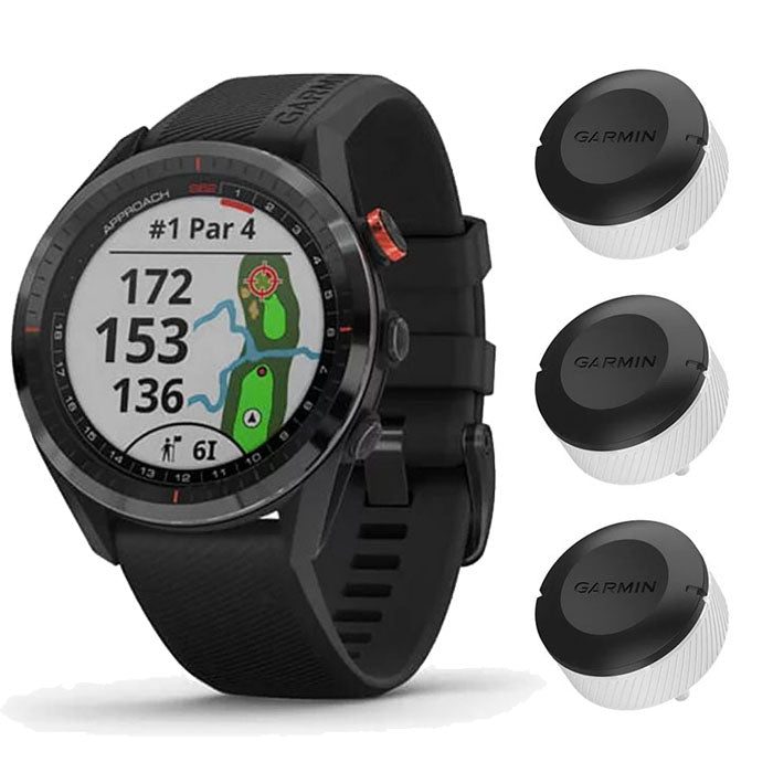 Garmin Approach S62 Bundle with 3 x CT10 Club Trackers