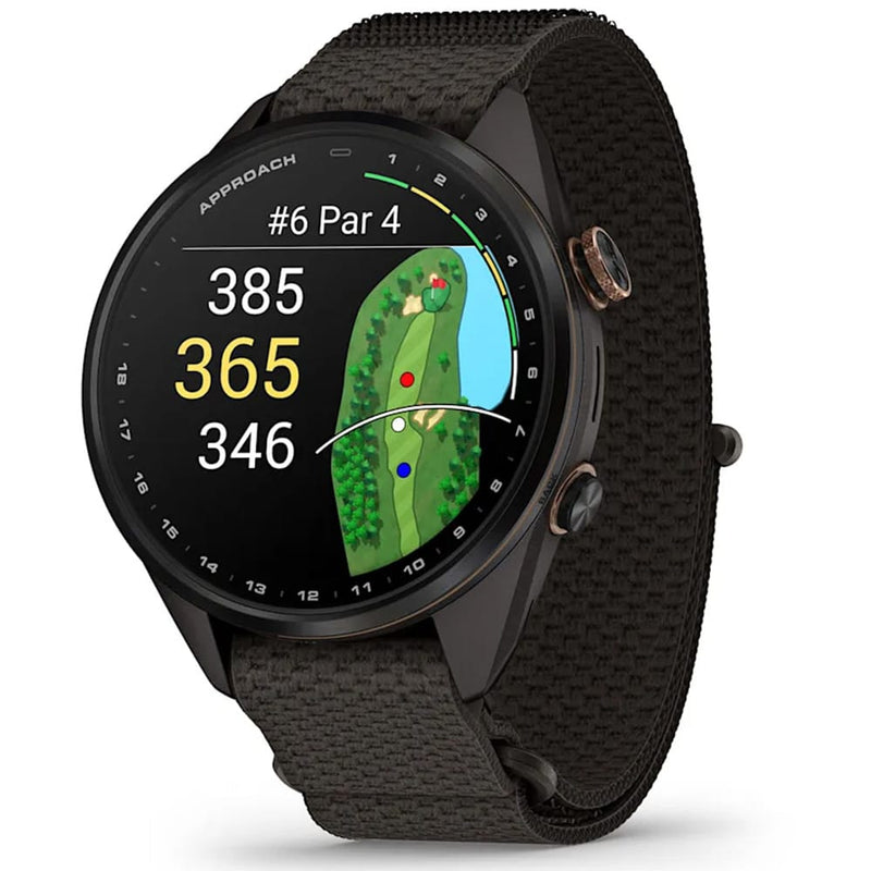 Garmin Approach S72 Golf GPS Smart Watch - Carbon Grey/Heritage Bronze