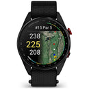 Garmin Approach S72 Golf GPS Smart Watch - Carbon Grey/Red