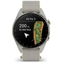 Garmin Approach S72 Golf GPS Smart Watch - Silver/Citron