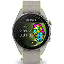 Garmin Approach S72 Golf GPS Smart Watch - Silver/Citron
