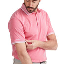Ping Gideon Polo Shirt - Rhapsody Pink Marl