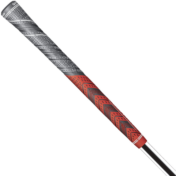 Golf Pride Multi Compound Cord Plus4 Grip - Charcoal/Orange