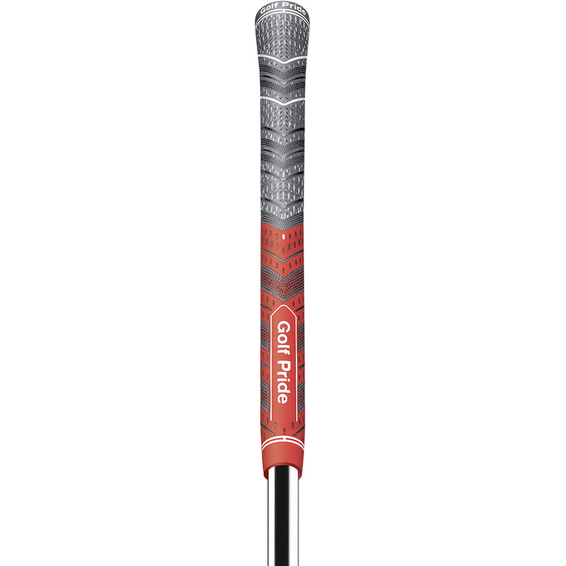 Golf Pride Multi Compound Cord Plus4 Grip - Charcoal/Orange