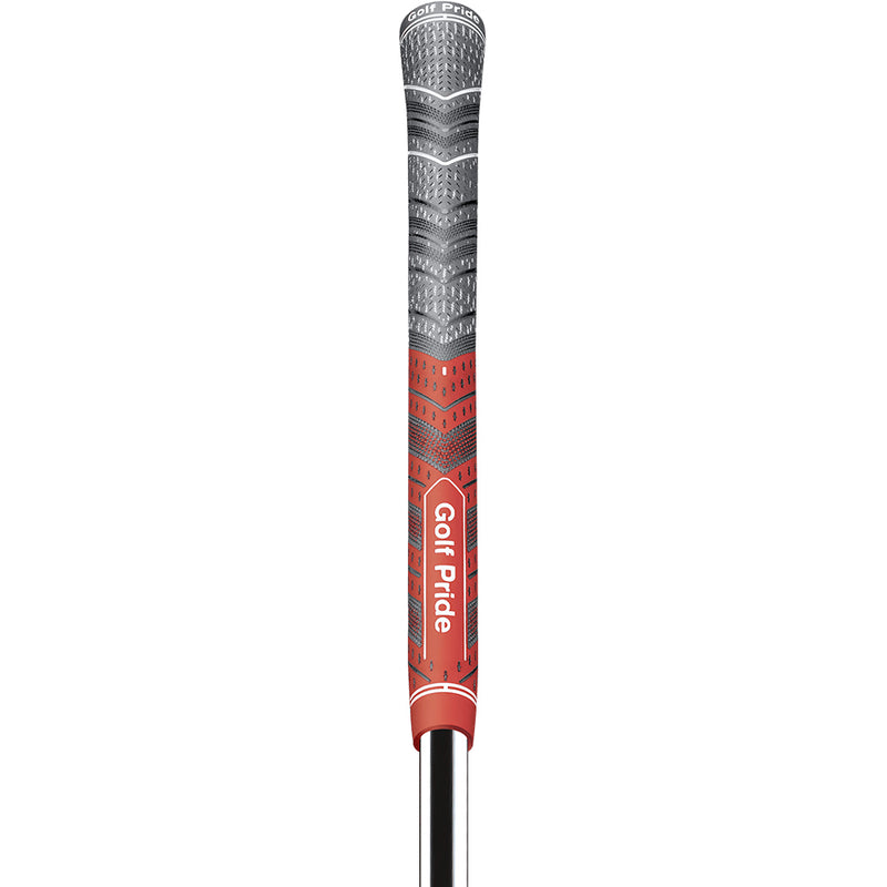 Golf Pride Multi Compound Cord Plus4 Grip - Charcoal/Red