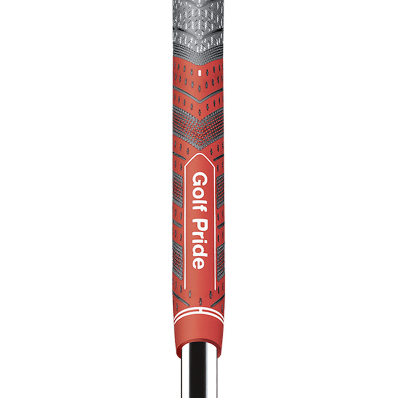 Golf Pride Multi Compound Cord Plus4 Grip - Charcoal/Orange