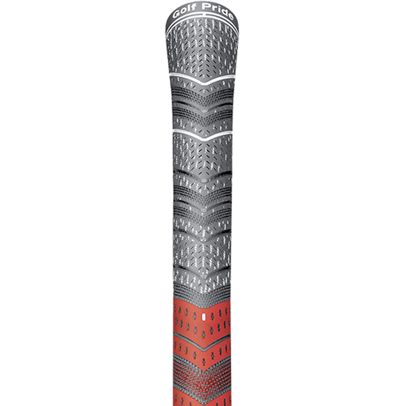 Golf Pride Multi Compound Cord Plus4 Grip - Charcoal/Orange
