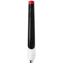 Golf Pride Reverse Taper Flat Medium Putter Grip - Black/White/Red