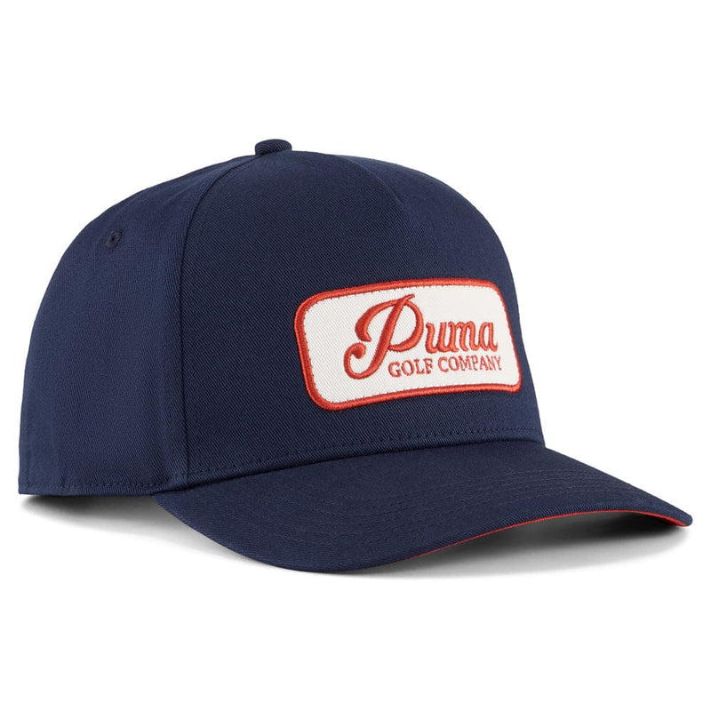 Puma Jupiter Cap - Deep Navy/Candy Apple