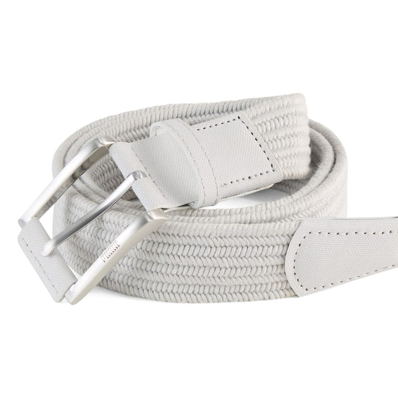 Puma Stretch Weave Belt - Platino Gray
